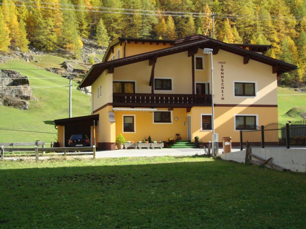 Bed and Breakfast Haus Sonnschein Sölden Exterior foto